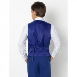 Costume enfant bleu roi ALEX