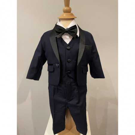 Costume bébé bleu Aaron mariage et cérémonie