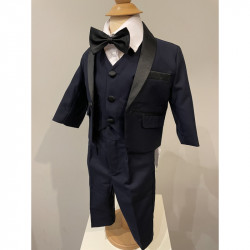 Costume bébé bleu Aaron mariage et cérémonie