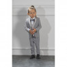 Costume bébé bapteme HUGO gris