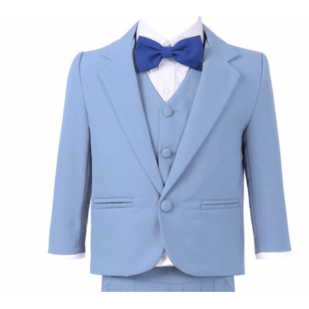 Costume bébé bleu ciel JULIEN