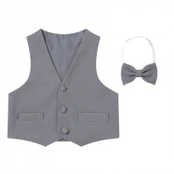Costume bébé gris Alexis