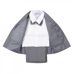 Costume bébé gris Alexis