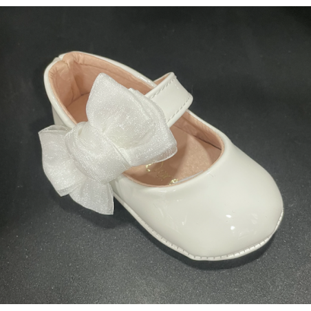 Chausson bébé fille bapteme mariage