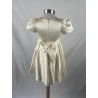 ROBE ENFANT JULIA BEIGE PALE AVEC MANCHES