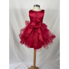 Robe enfant bordeaux Natacha