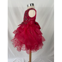 Robe enfant bordeaux Natacha