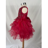 Robe enfant bordeaux Natacha