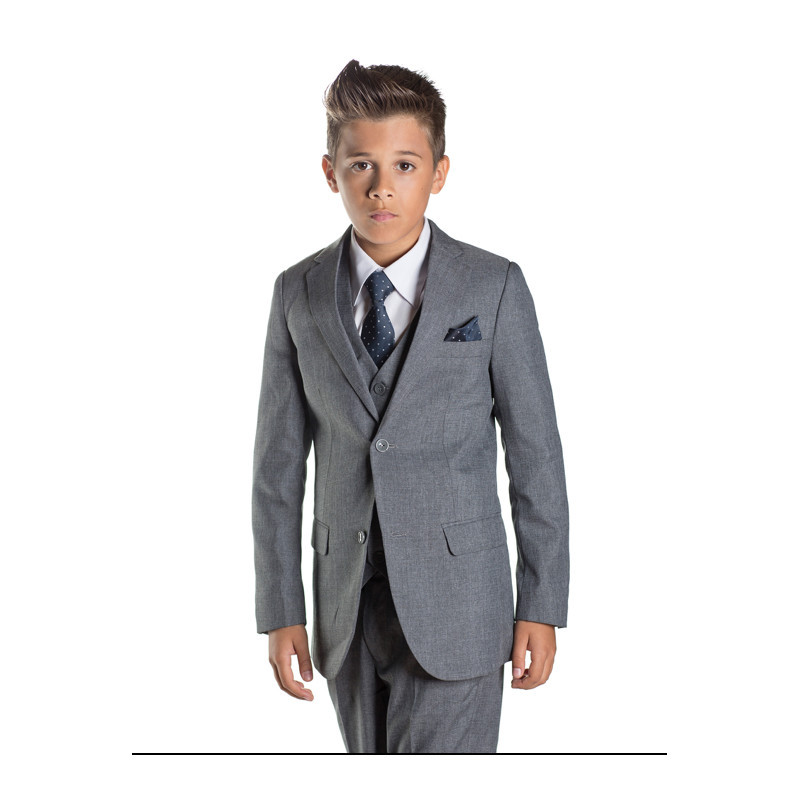 Costume enfant gris clair CHARLES