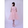 Robe Enfant Fille Rose Luciana