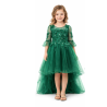 Robe enfant verte mariage  et cérémonie