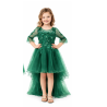 Robe enfant verte mariage  et cérémonie